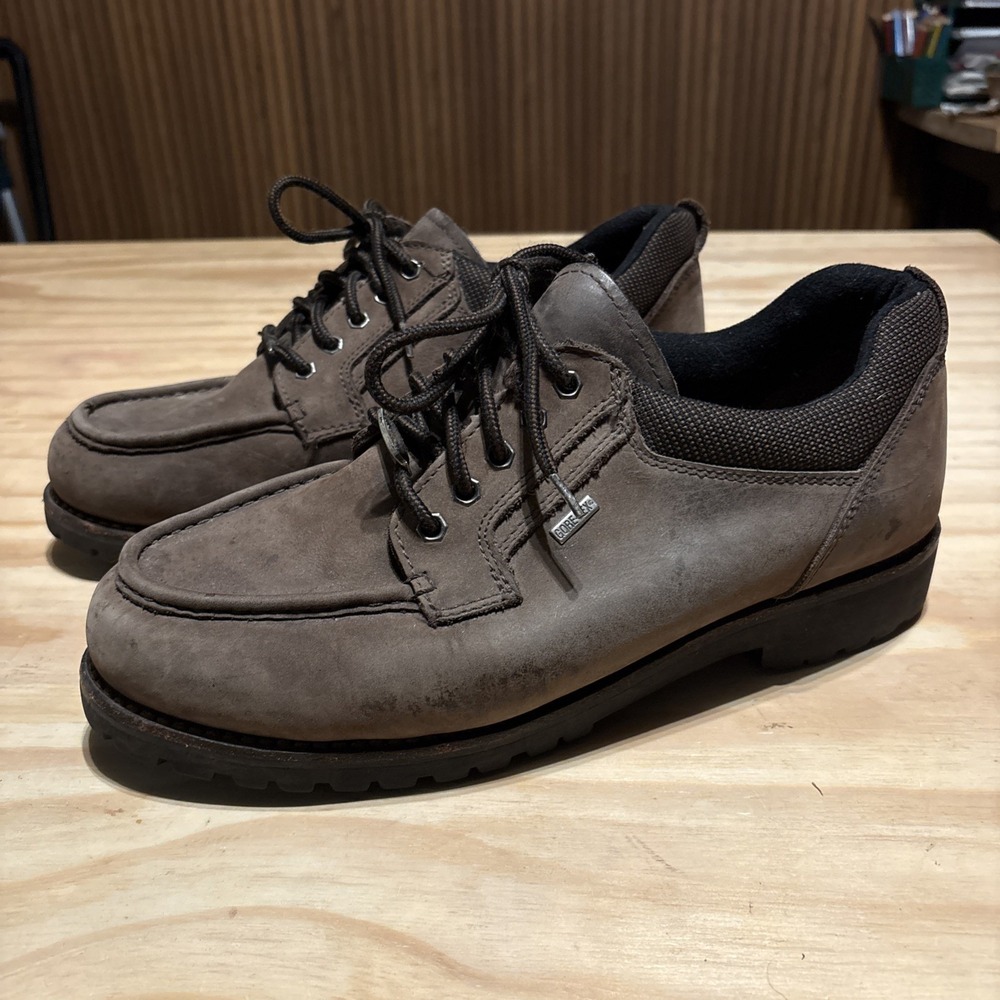 Eddie Bauer Gore Tex Men's Brown Casual Oxford Shoes Sz 12 W
